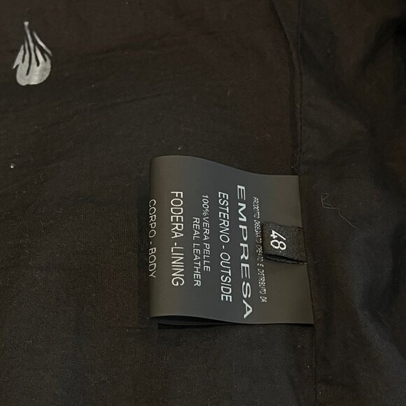 EMPRESA “Military Officer” Leather Jacket - Picture 10 of 13